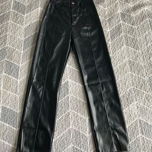 Leather pants